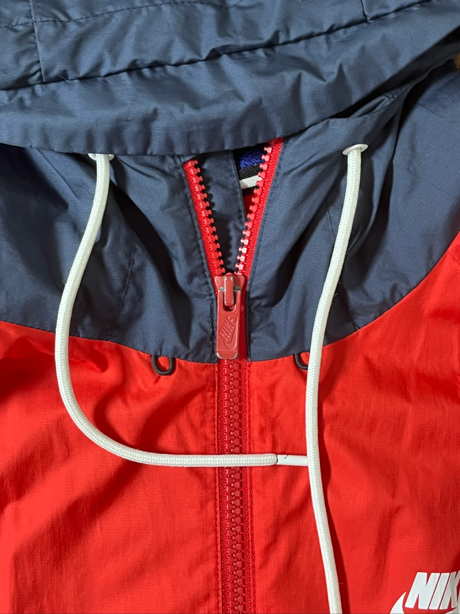 Windjack Windrunner driekleurig marine / rood / koningsblauw - Nike - maat M - goede staat – photo 2